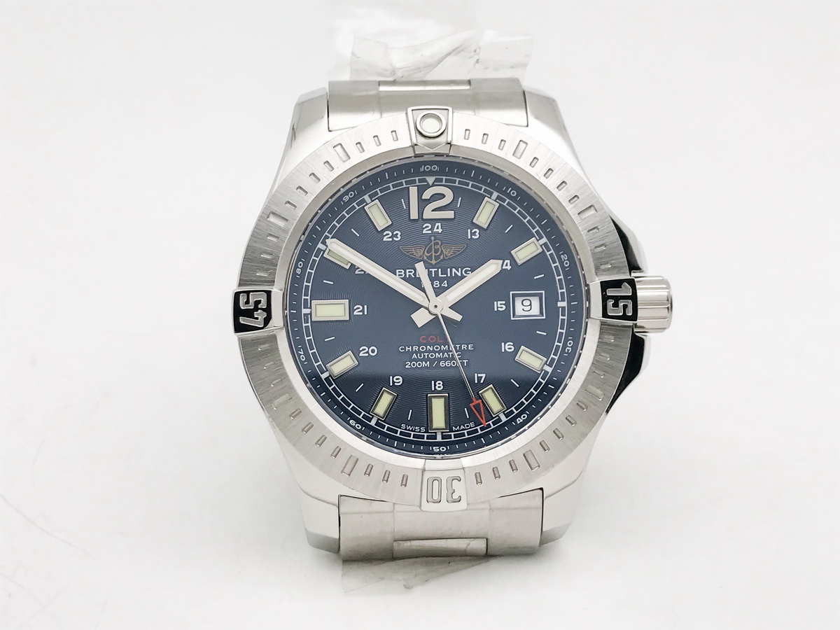 Colt Automatic 44mm Stainless Steel Bracelet Blue 2824