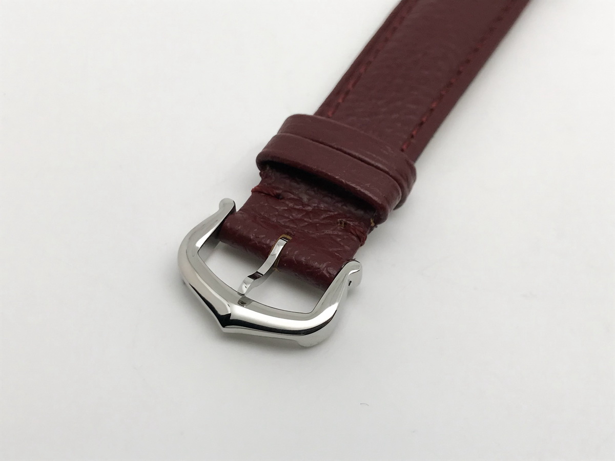 Tank Must 30mm Ladies Stainless Steel White Dial Red Leather Strap Quartz 6