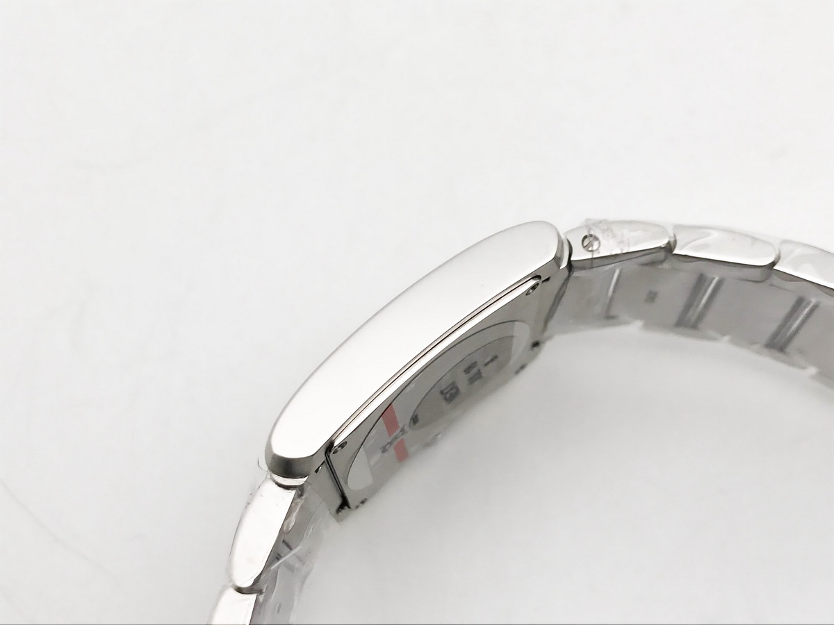 Tank Francaise 32mm Ladies Stainless Steel Silver Roman Dial Stainless Steel Bracelet Quartz 5