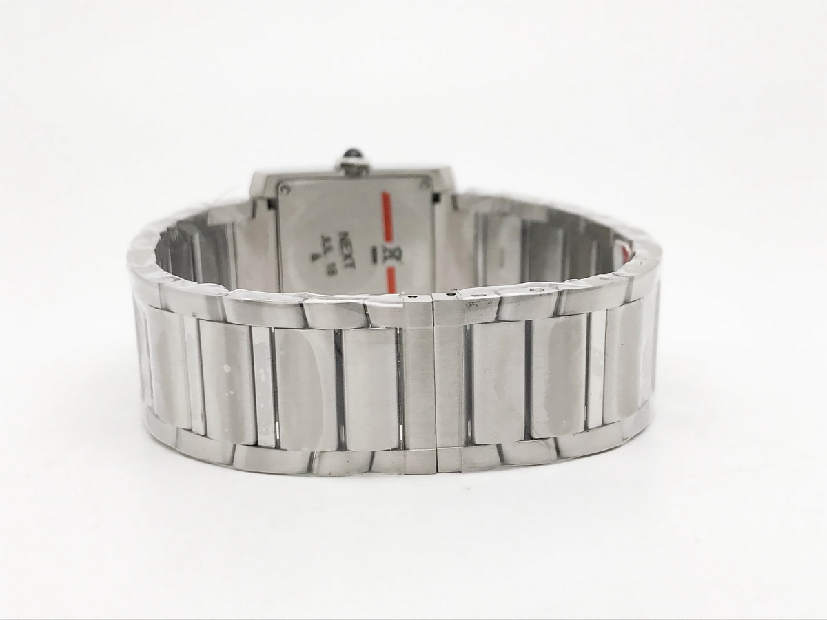 Tank Francaise 32mm Ladies Stainless Steel Silver Roman Dial Stainless Steel Bracelet Quartz 8