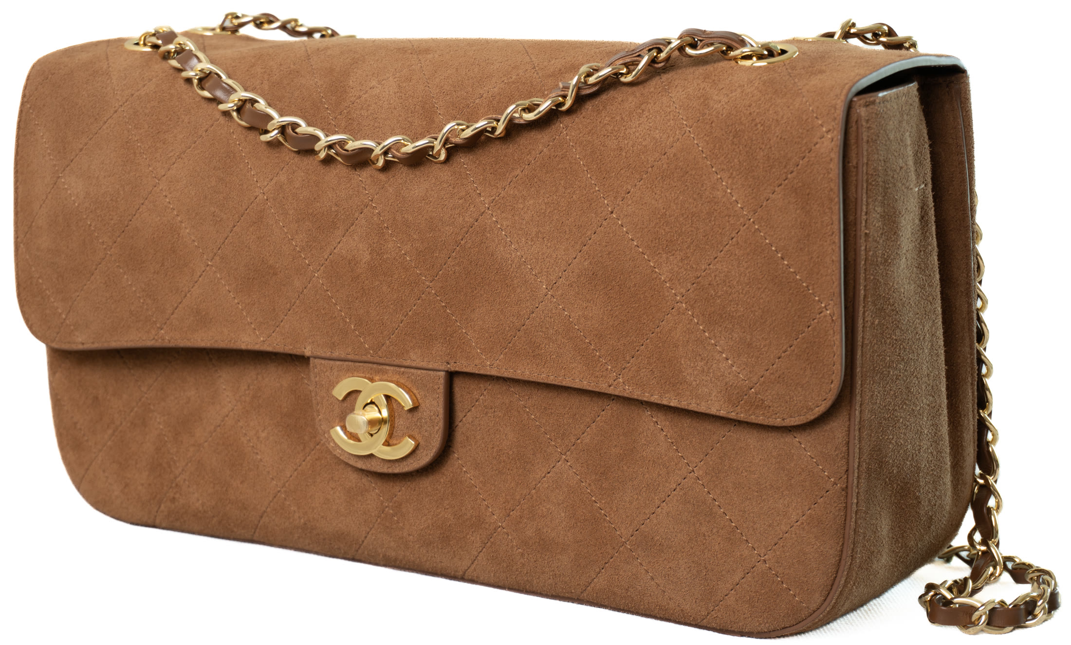 Maxi Flap Bag Suede 2
