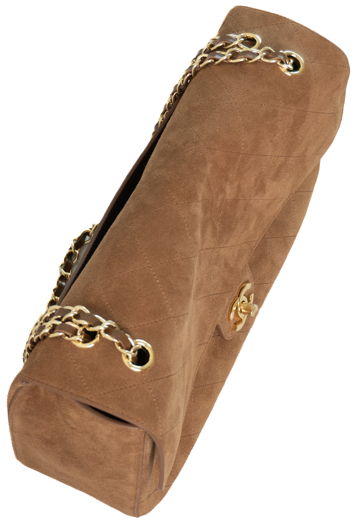Maxi Flap Bag Suede 3