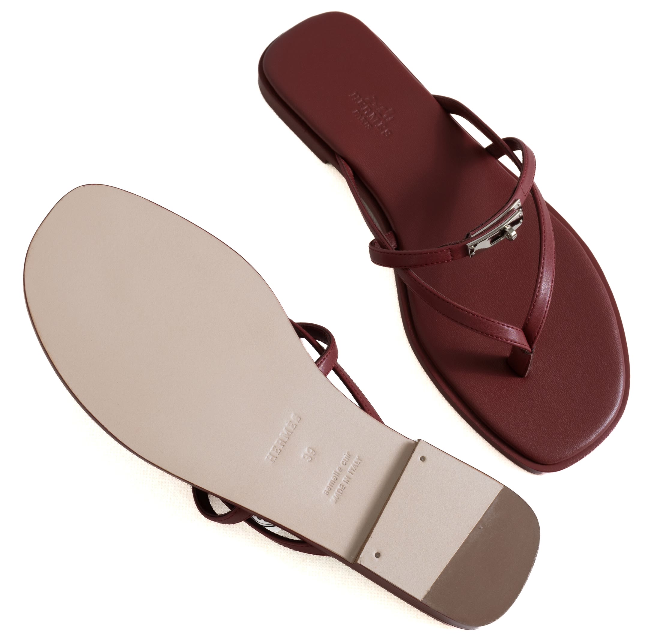 Miss Sandal Burgundy 2