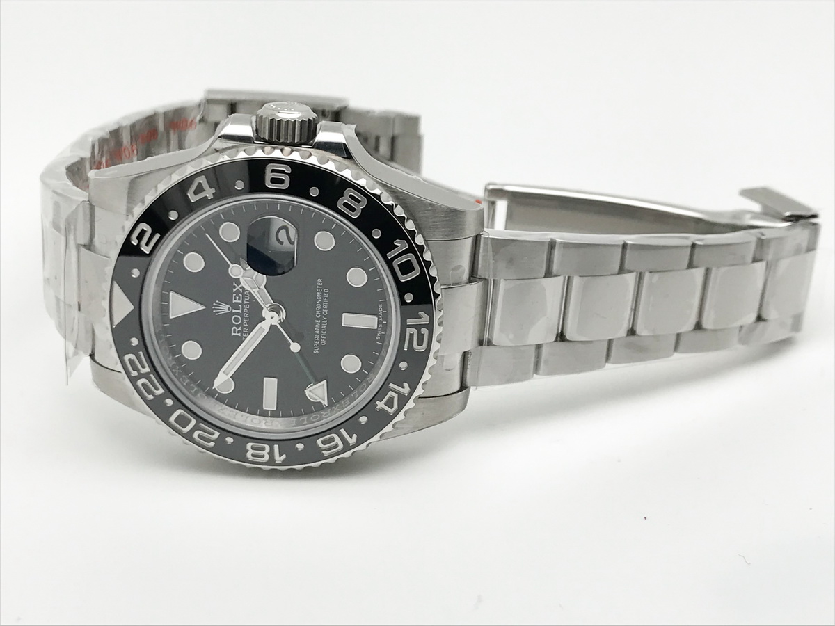 GMT-Master II 116710 40mm Ceramic Bezel Black Dial Oyster Bracelet 3186 2