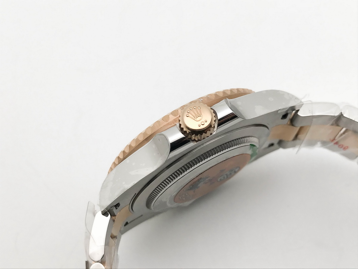 GMT-Master II 126711CHNR 40mm Brown Ceramic Bezel Rose Gold Case Black Dial Oyster Bracelet 3285 4