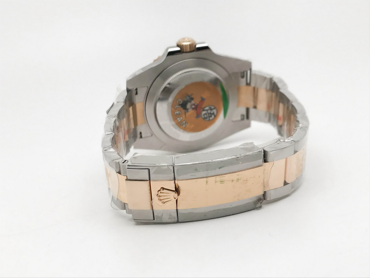 GMT-Master II 126711CHNR 40mm Brown Ceramic Bezel Rose Gold Case Black Dial Oyster Bracelet 3285 8