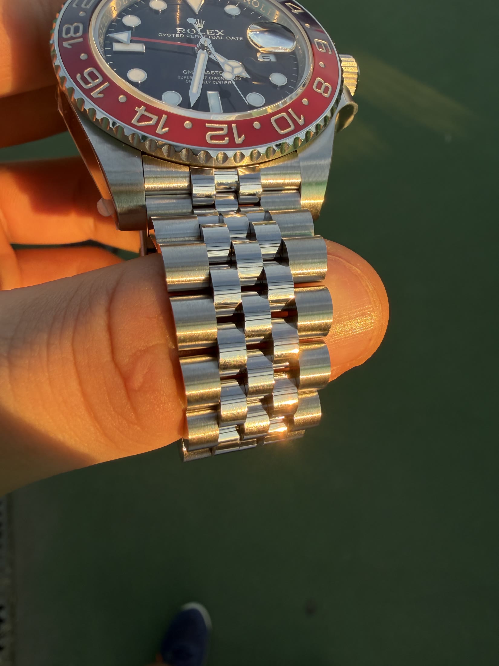 GMT-Master II 126710BLRO 40mm V3 Pepsi Ceramic Bezel Black Dial Jubilee Bracelet 3285 4