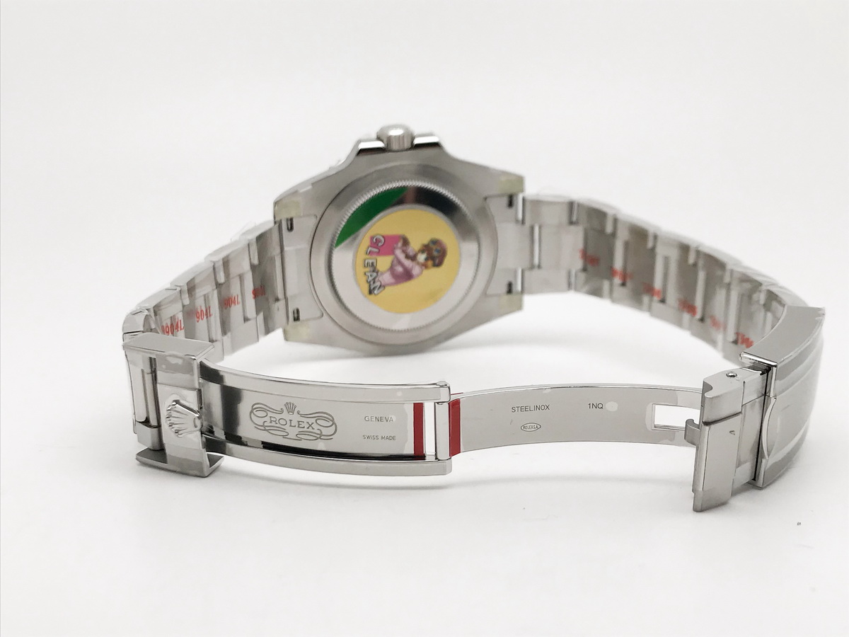GMT-Master II 126710GRNR 40mm Bruce Wayne Ceramic Bezel Black Dial Oyster Bracelet 3285 7