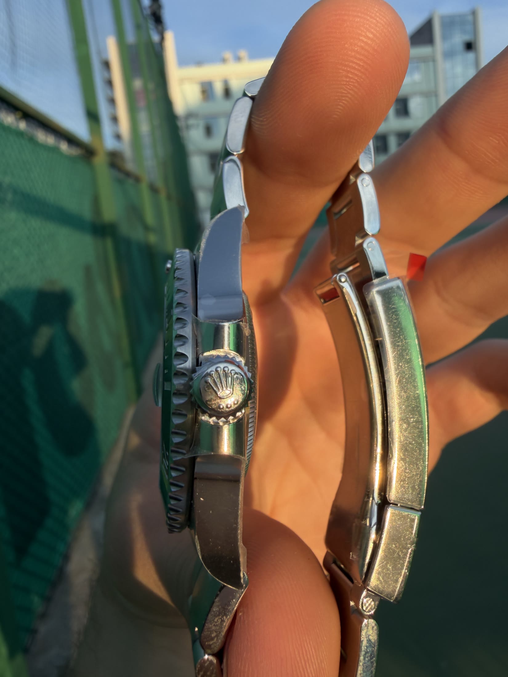 Submariner 116610LV 40mm Ceramic Bezel Green Dial Oyster Bracelet 3135 3